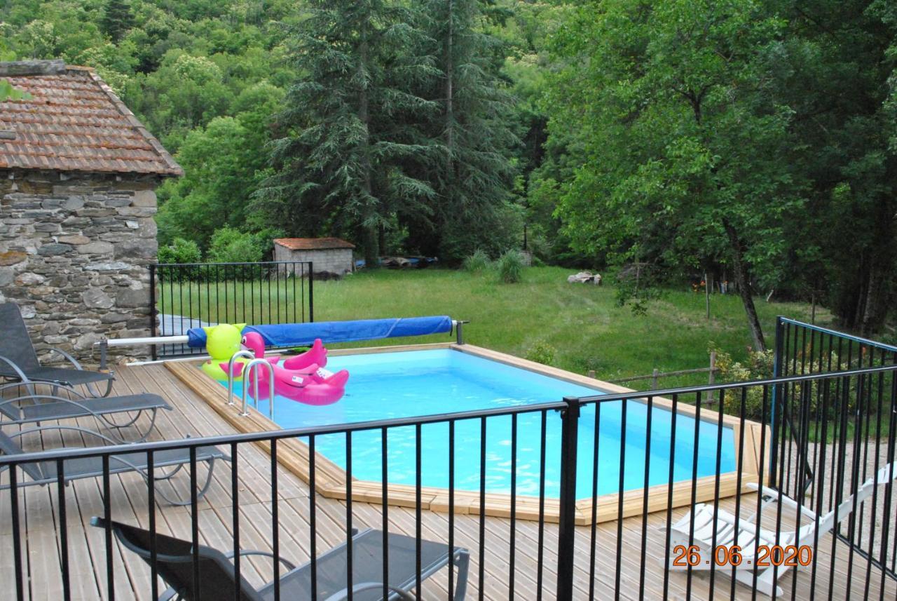 Alberguiere - Piscine Chauffee - Plancha - Barbecue Sainte-Croix-Vallee-Francaise Buitenkant foto